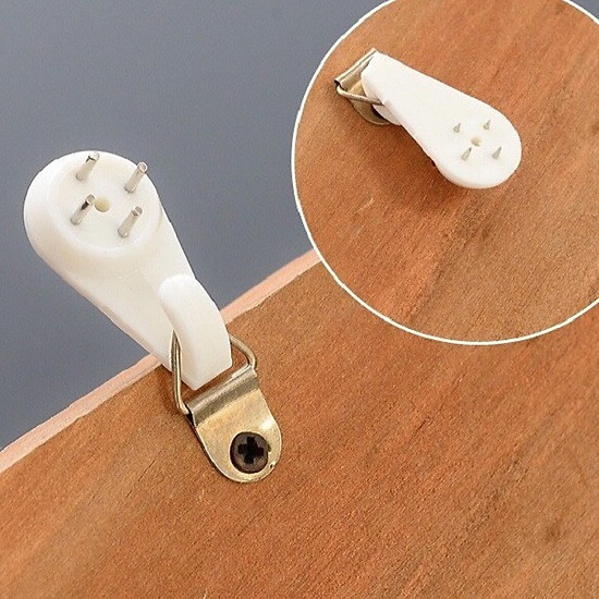 Đinh Ghim Tường 3 Chân, 4 Chân Treo Tranh Ảnh Đồng Hồ - Móc Treo Đồ Đóng Tường 4 Chân Không Cần Khoan