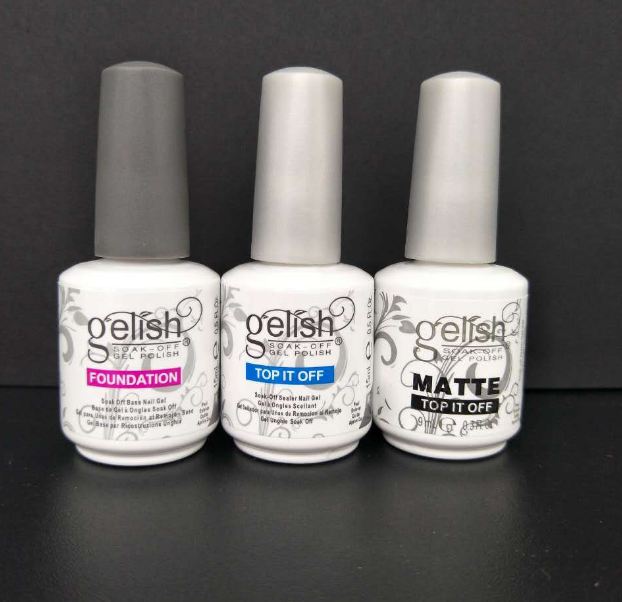 base gel và top gelish hàng chuẩn (1 chai)