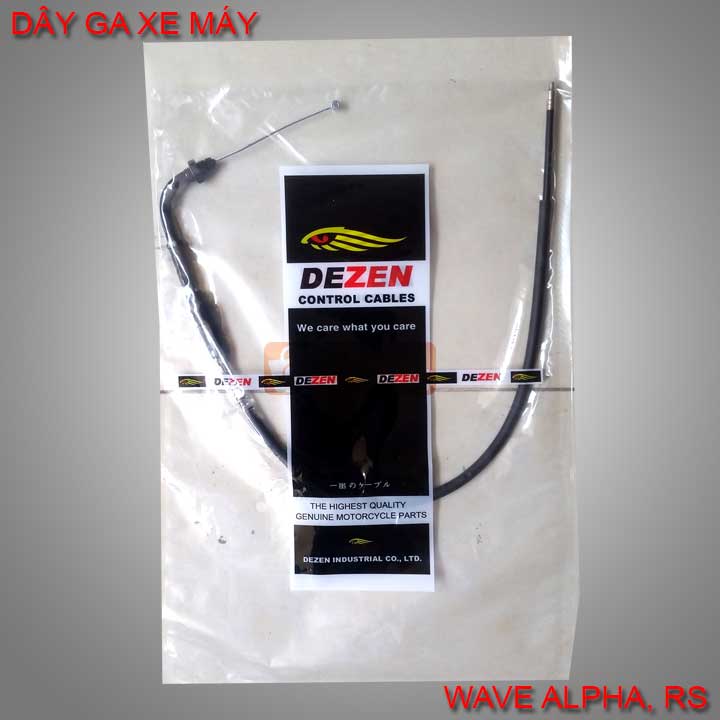 Dây Ga gắn xe máy WAVE ALPHA, RS