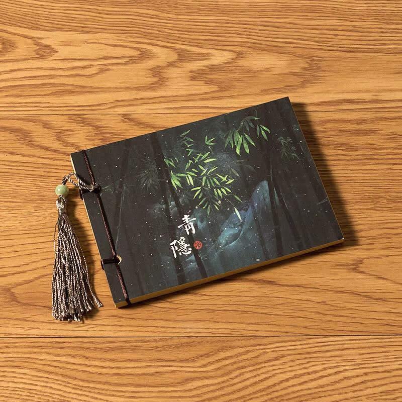 Combo 2 Sổ tay cổ trang Postcard