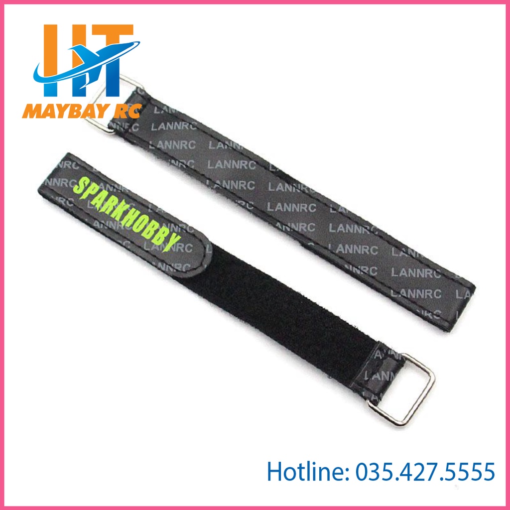 Dây buộc pin máy bay siêu bền bọc da dài 25cm