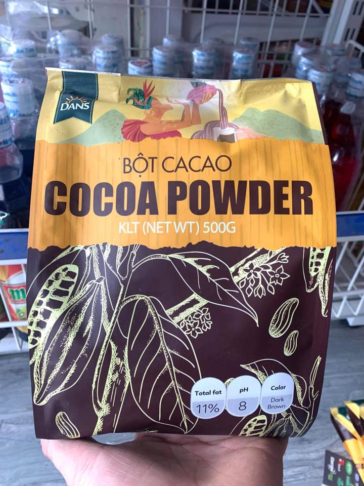 Bột Cacao Dans 500G (Nguyên Chất)