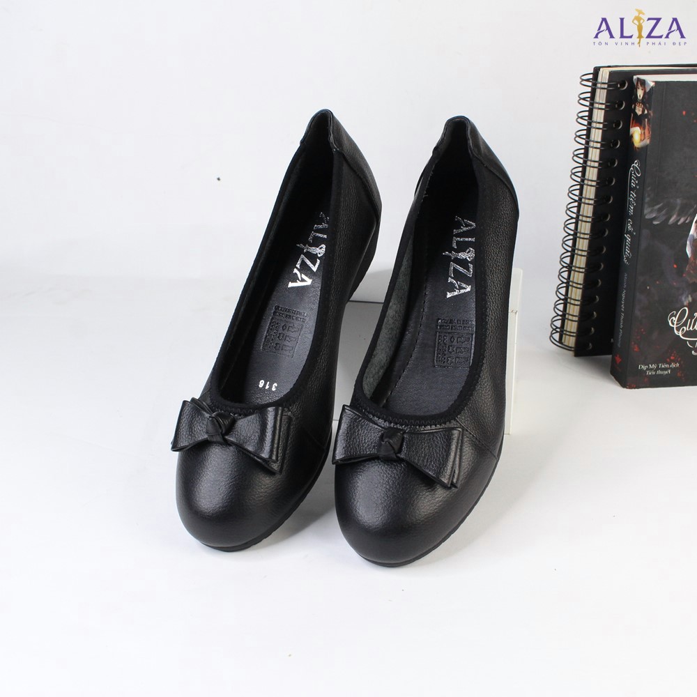 Giày đế xuồng da bò - Aliza 316