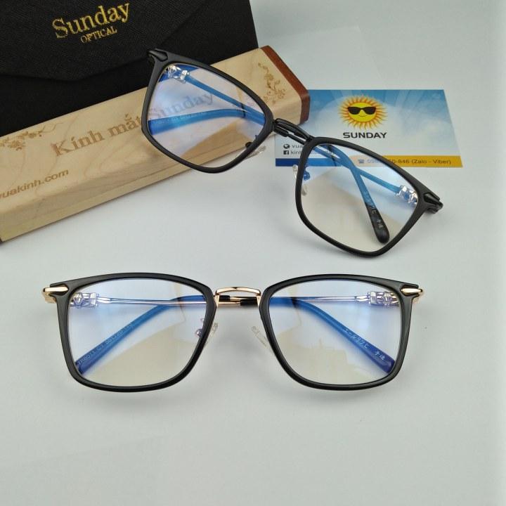 Gọng kính cận chrome heart CH06