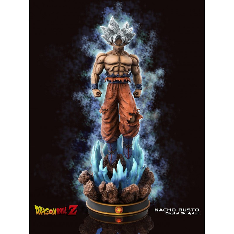 File in 3D GOKU ULTRA INSTINCT DRAGON BALL SUPER - Dragon Ball