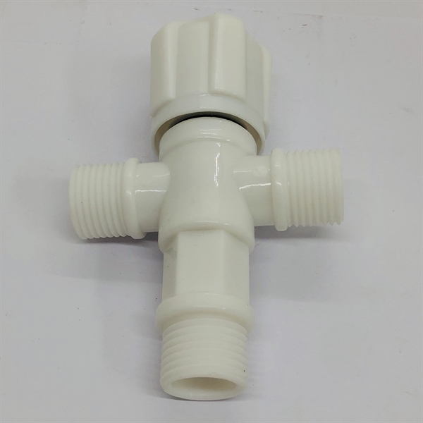 Van chia nước 2 đường chữ t nhựa