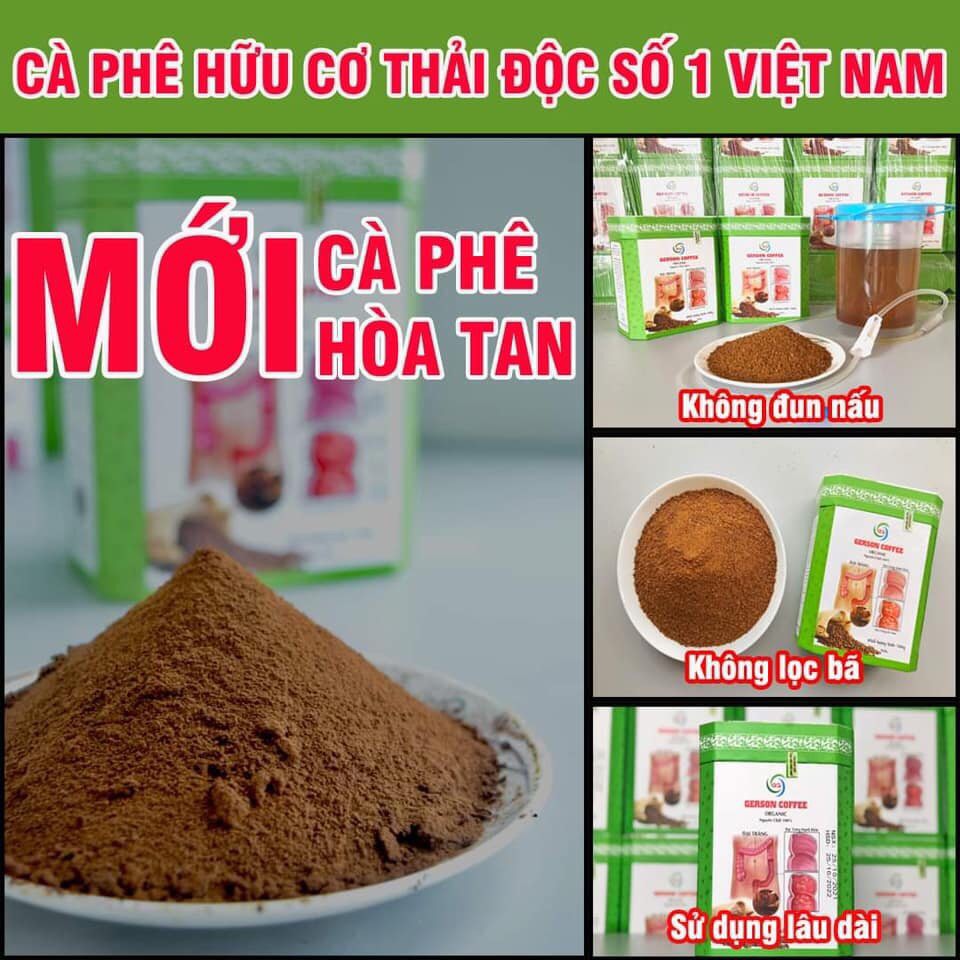 CAFE HÒA TAN TIỆN LỢI THẢI ĐỘC ĐẠI TRÀNG