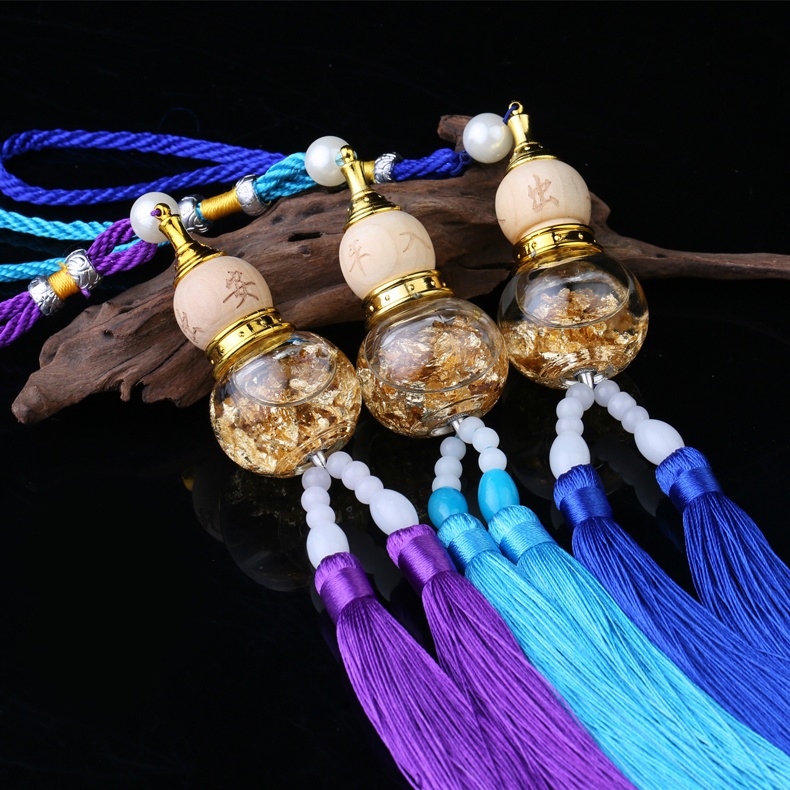 Hồ lô treo trang trí ô tô (Tím)