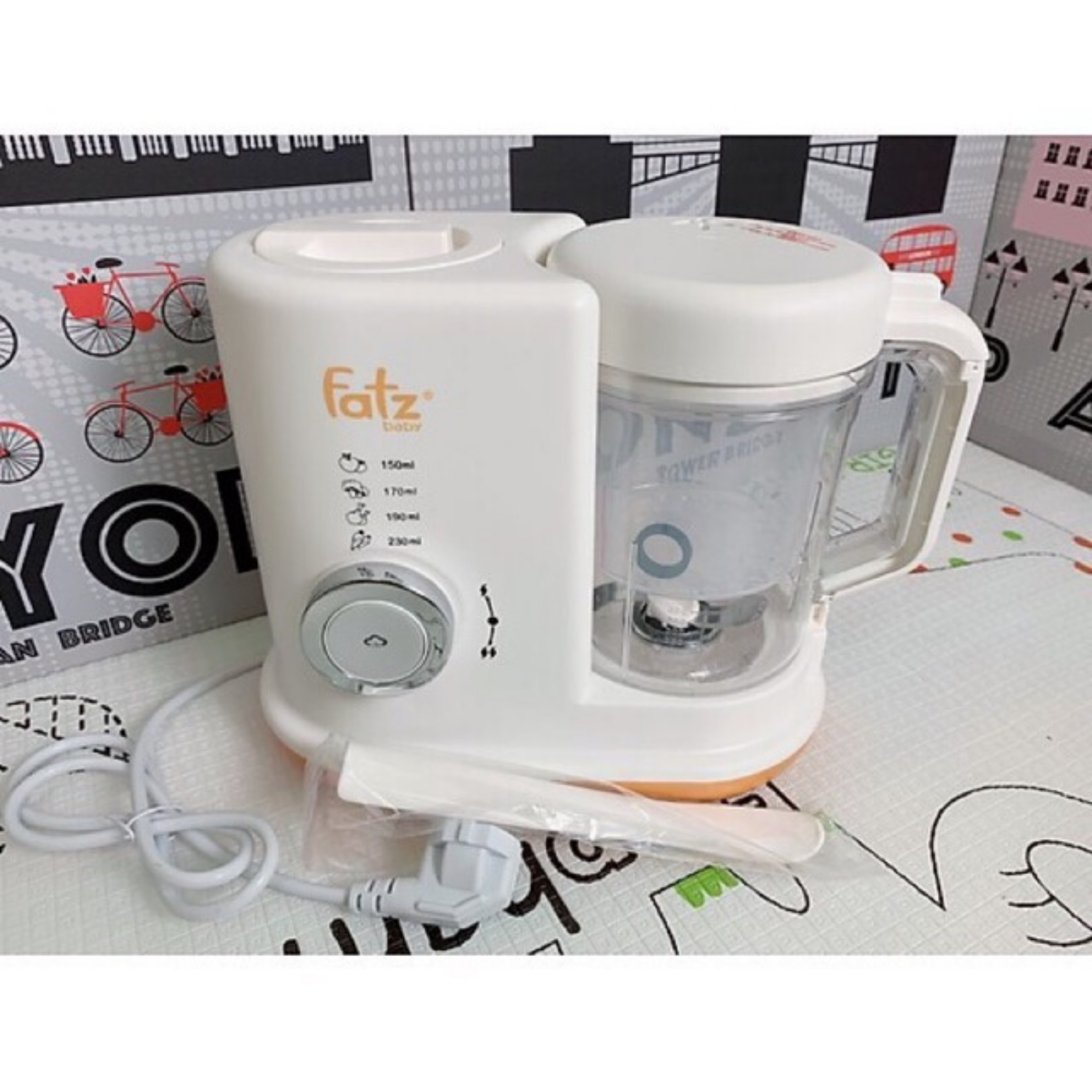 [FREESHIP] Máy xay và hấp thức ăn dặm Fazt cho bé