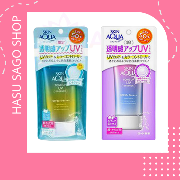 [HCM]Kem chống nắng Rhoto Skin Aqua Tone Up UV Essence SPF50+ PA++++ 80g cao cấp