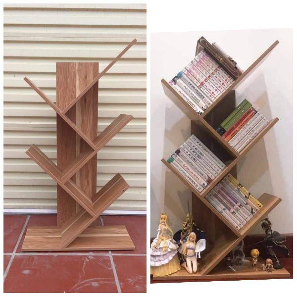 Kệ để sách xương cá về