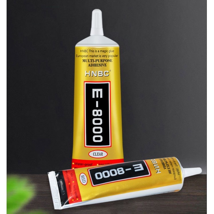Keo dán đa năng E8000 15ml keo loại mới dẻo siêu kết dính ,mau khô