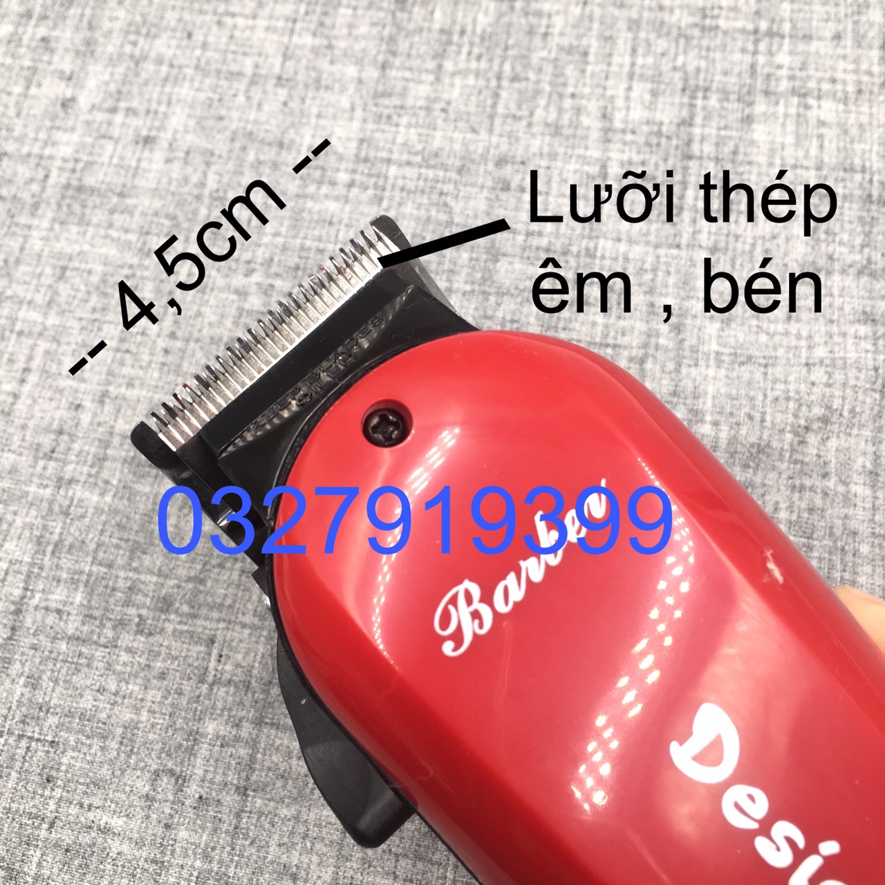 Tông đơ cắt tóc chuyên nghiệp Barber 8466