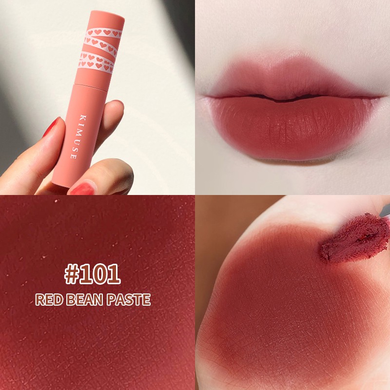（Hà Nội）Son kem màu lì KIMUSE son môi 5ml