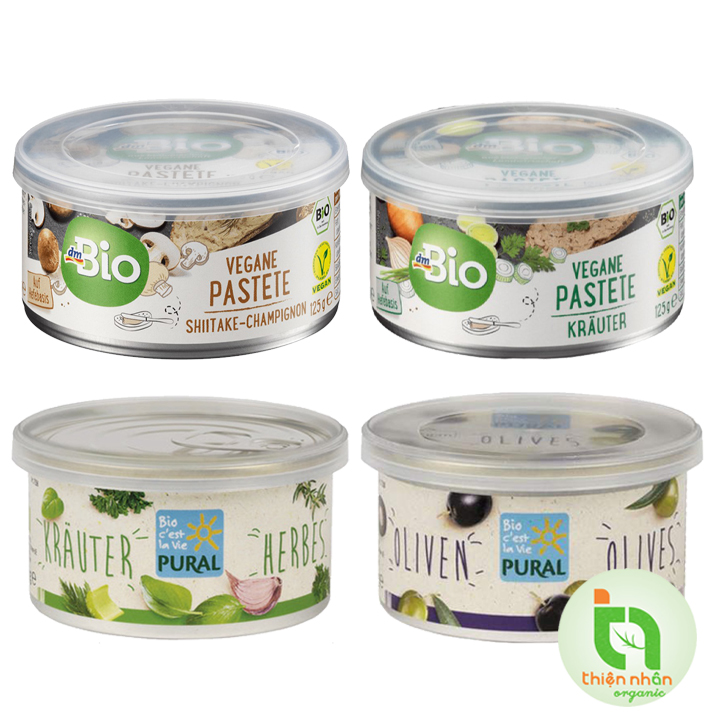 DM Bio and Pural Organic Vegan Pate 125g
