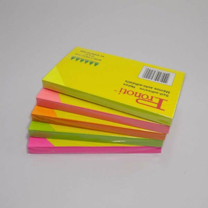Giấy Note dạ quang neon 3x2 Pronoti