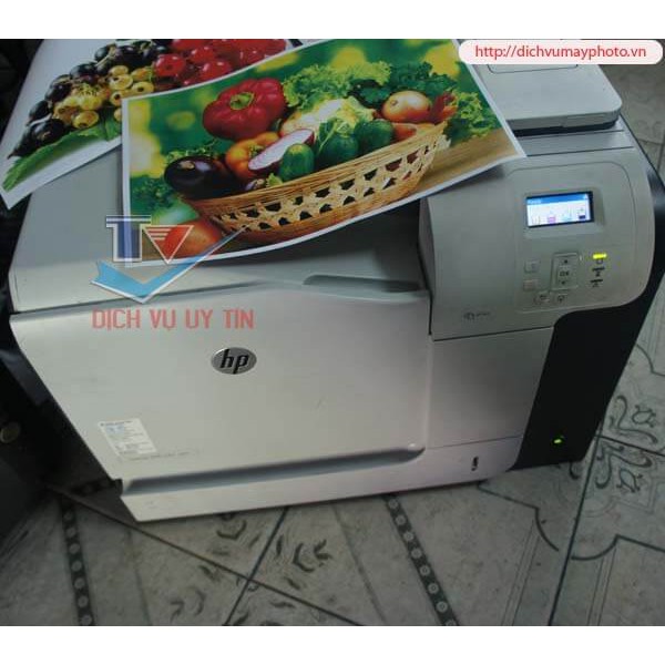 Máy in cũ laser màu A3 HP 500