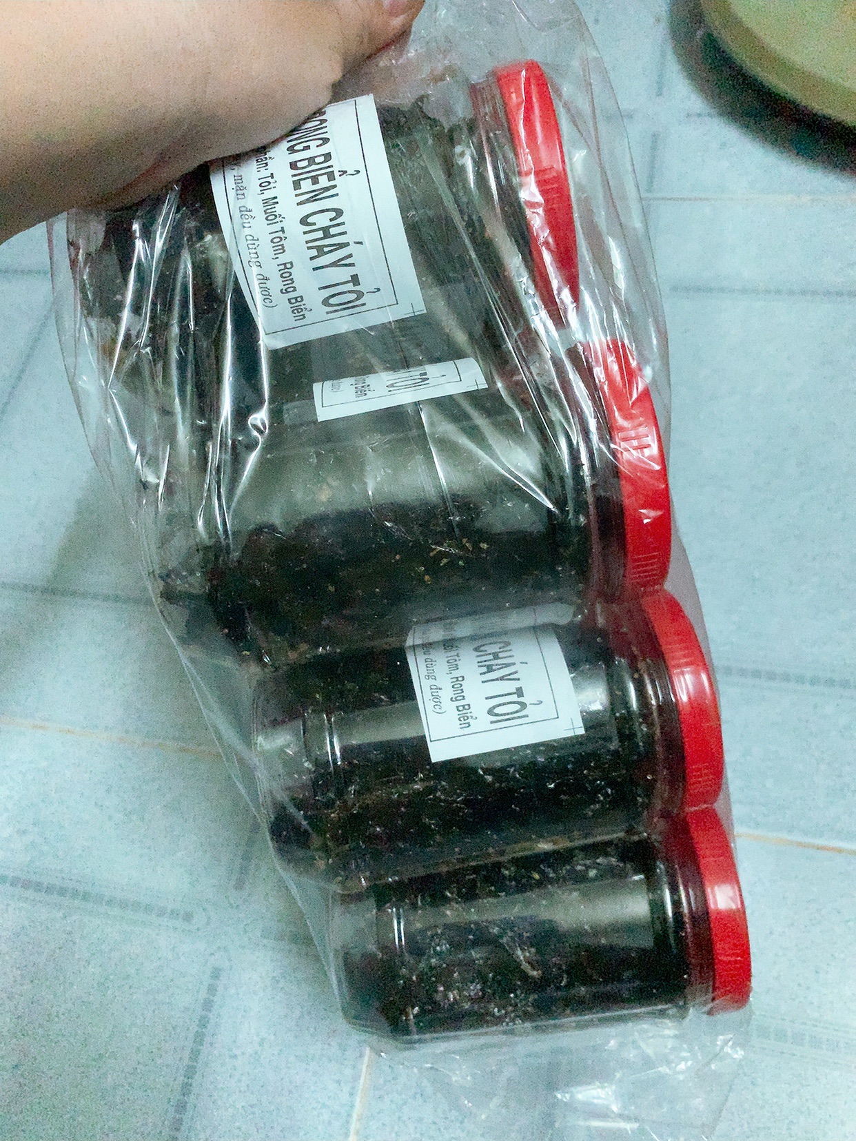 Rong biển cháy tỏi hủ 60g