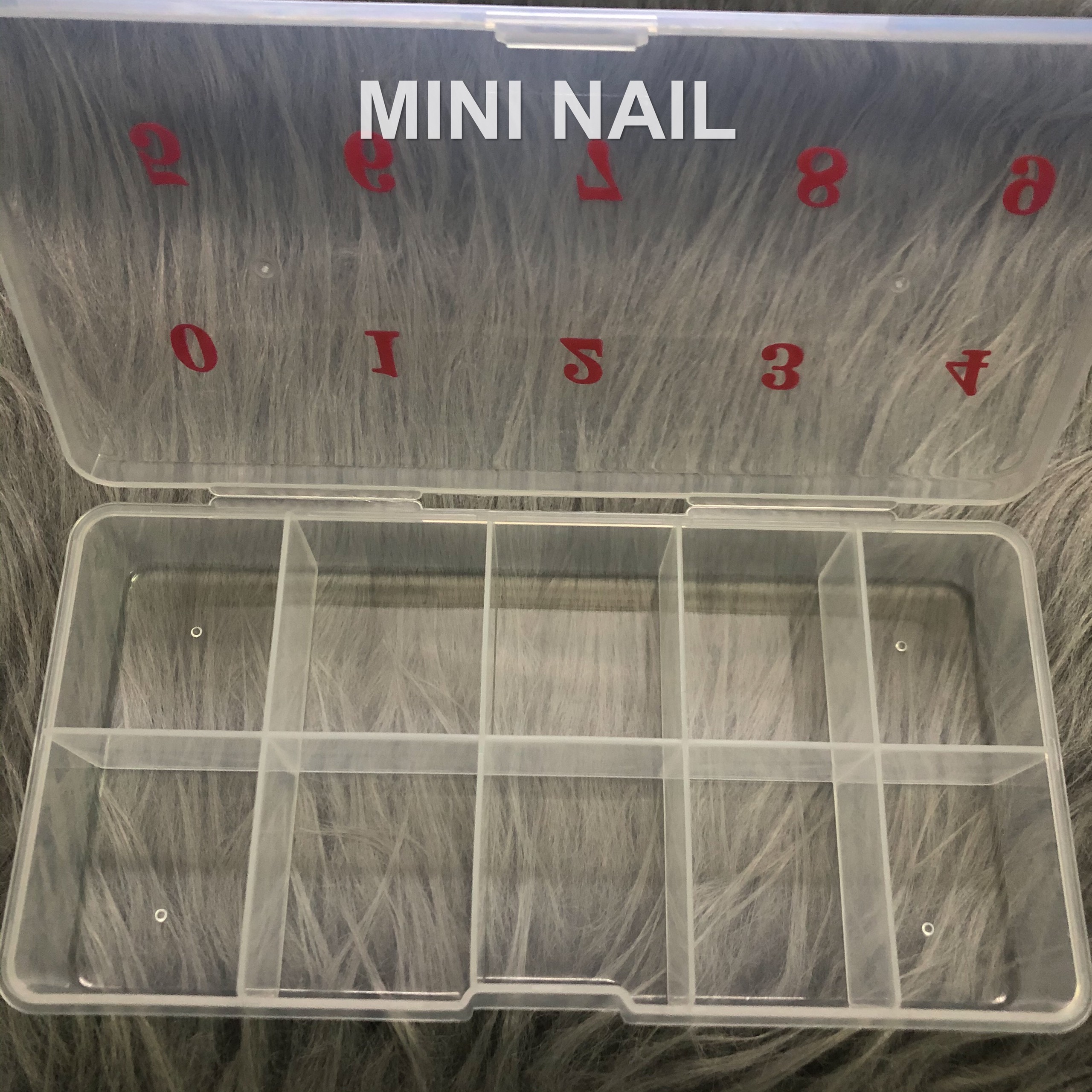 Hộp đựng móng giả, phụ kiện nail