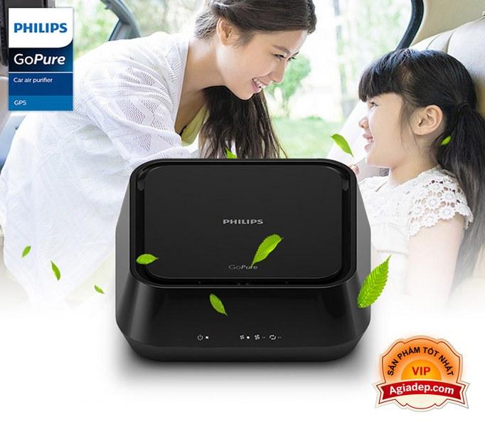 [Trả góp 0%] Máy lọc không khí oto xe hơi Hàng hiệu Philips GP5 chống ung thư phổi cung cấp khí tươi - Nhập khẩu xịn