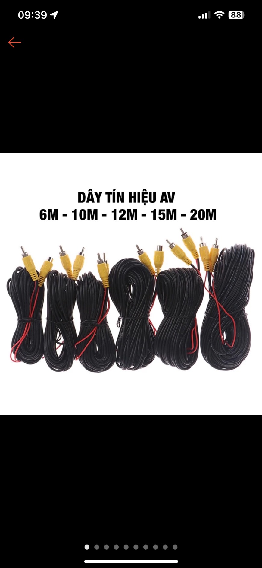 Dây Tín Hiệu Hình Ảnh Cho Camera Lùi Ô tô