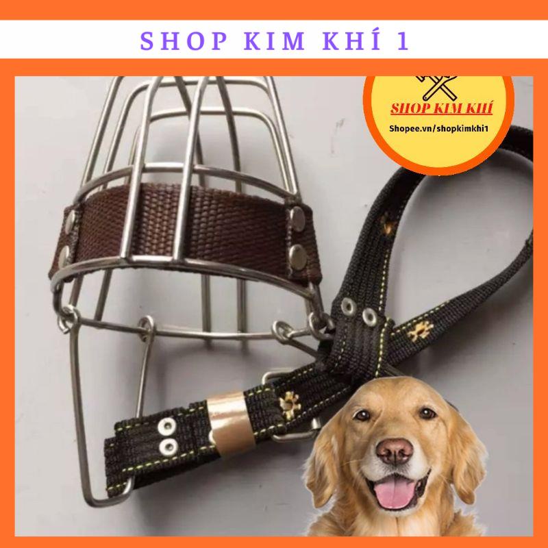 Dọ (rọ) mõm chó to bé inox