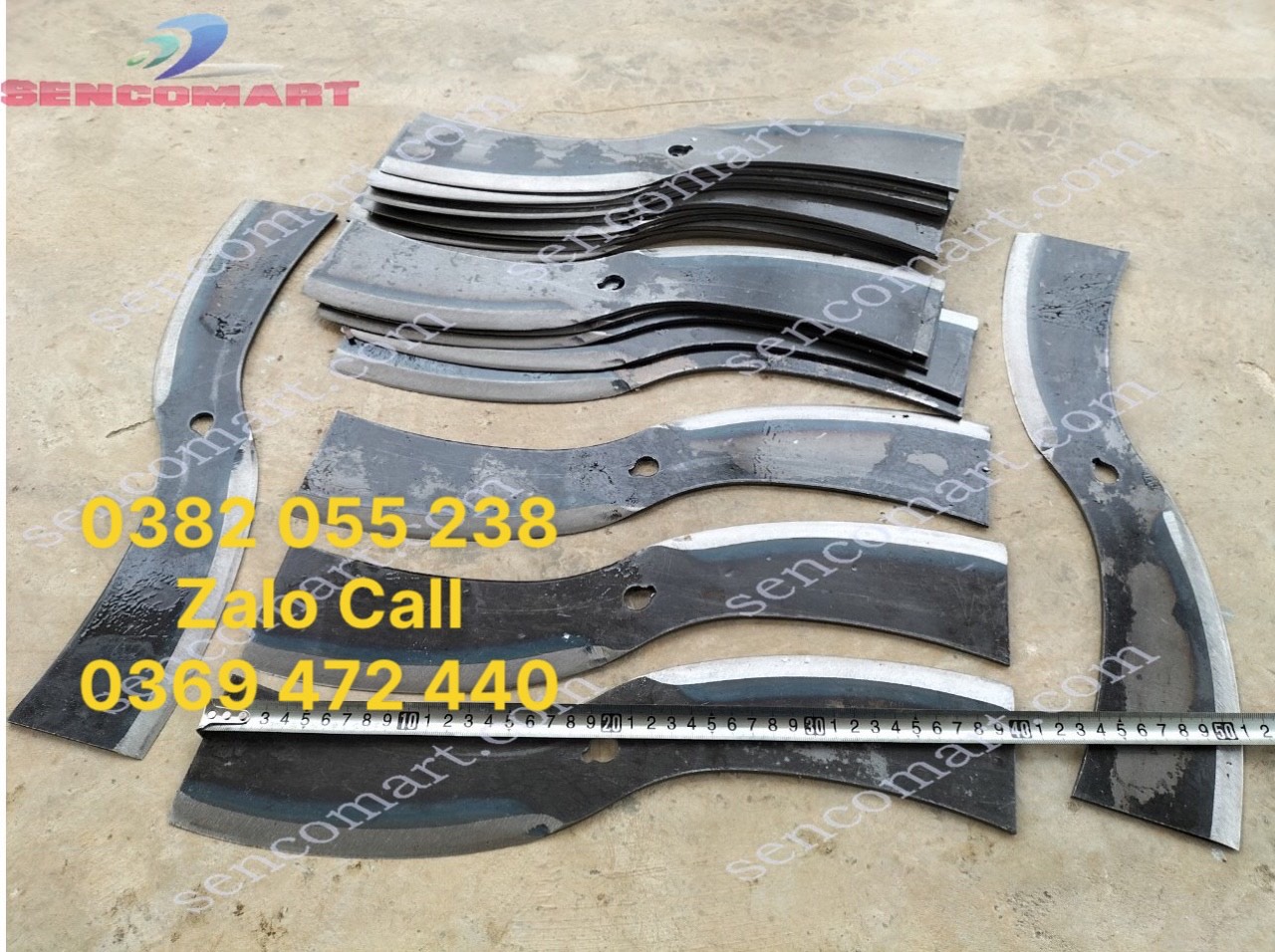 Lưỡi dao gắn máy băm cỏ Toàn Phát