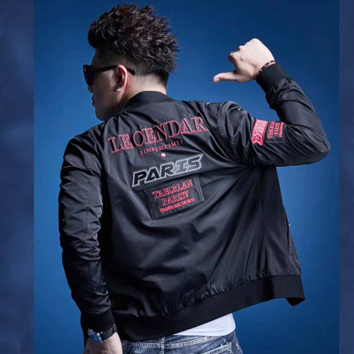 Áo Khoác Dù Nam Chống Nước  Cao Cấp Bomber.
