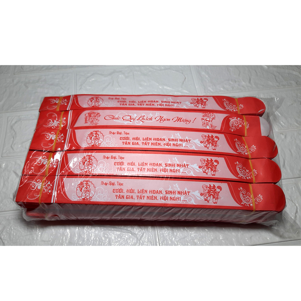 [HCM]1000 Bao đũa giấy nhà hàng tiệc cưới ( giấy bọc đũa )