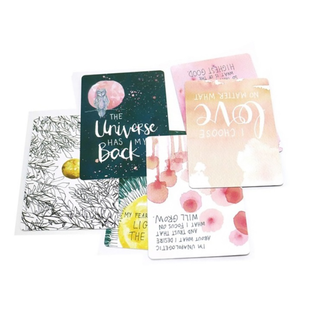 Bộ Bài Oracle Universe Has Your Back Tặng Đá Thanh Tẩy