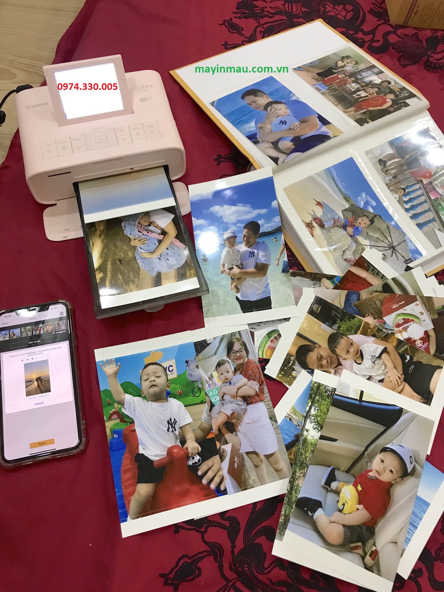Hộp giấy in nhiệt Kp108 inksun