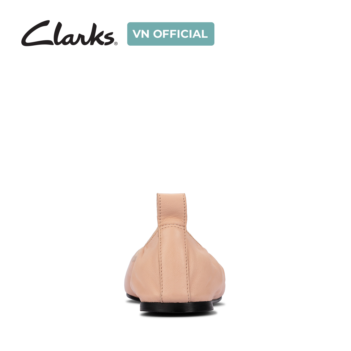 Giày Đế Bệt Da Nữ Clarks - Pure Ballet