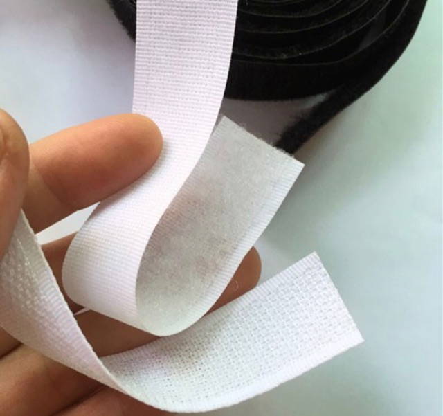 [HCM]Dán xé/Băng dính gai khóa nhám hiệu HOOK & LOOP rộng 2cm