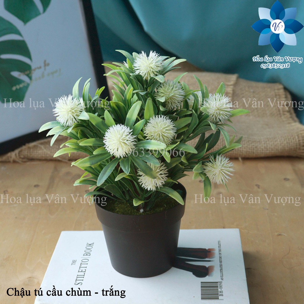 Chậu hoa giả 🌺freeship🌺 hoa nhựa trang trí phòng