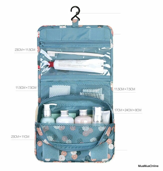 Túi Đựng Mỹ Phẩm Gấp Gọn Toiletry Pouch