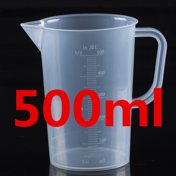 Ca nhựa chia vạch 50ml, 100ml, 250ml, 500ml