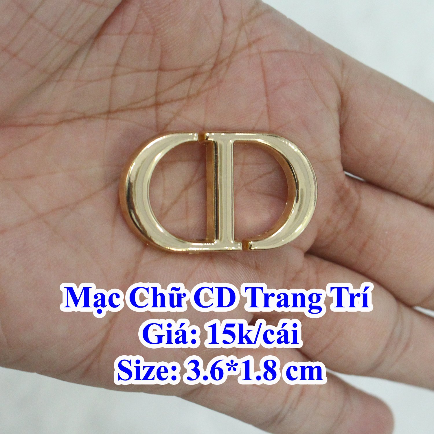 Mạc chữ cd trang trí 15k/ cái