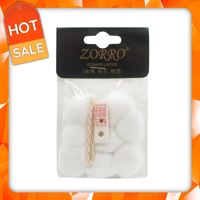 Bông chuyên dụng dùng cho hộp quẹt bật lửa hộp qụet xăng bấc đá zippo cao cấp