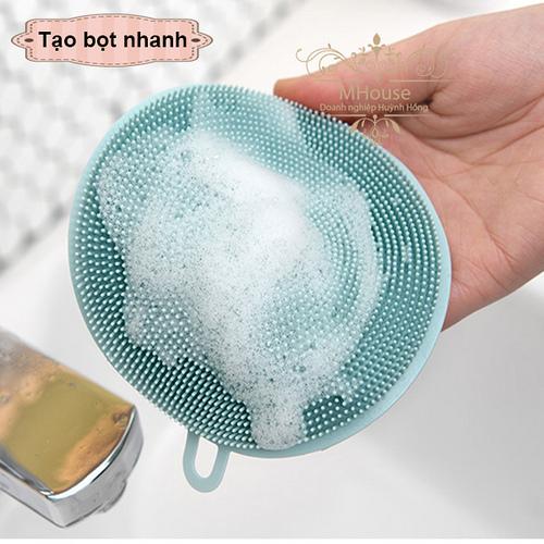 Cleaning Brushes Silicone multifunction Dish Bowl Scouring Pad Pot Pan Kitchen Cleaning Wash Tool