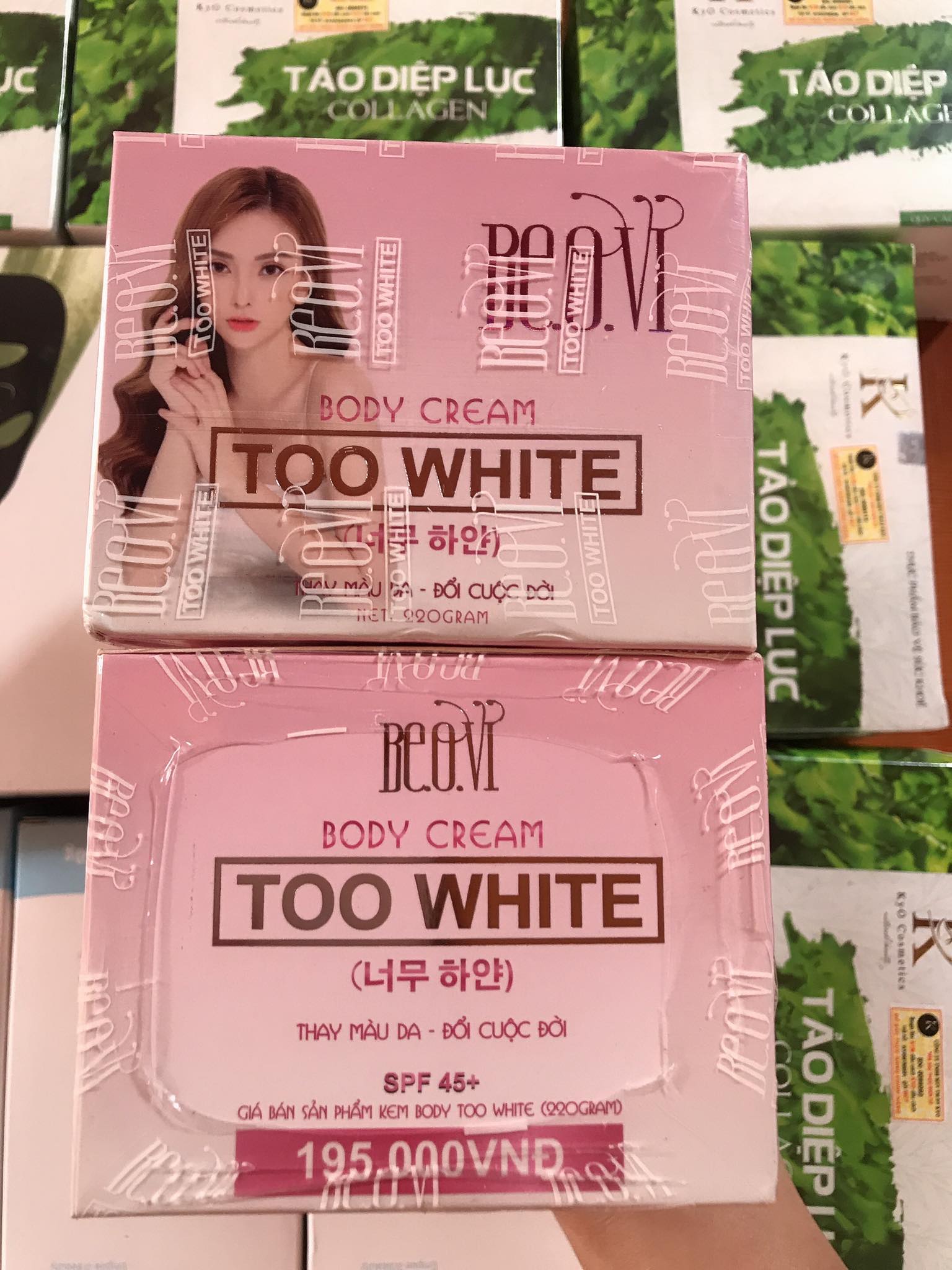 Kem Body Too White Thu Thủy Beovi