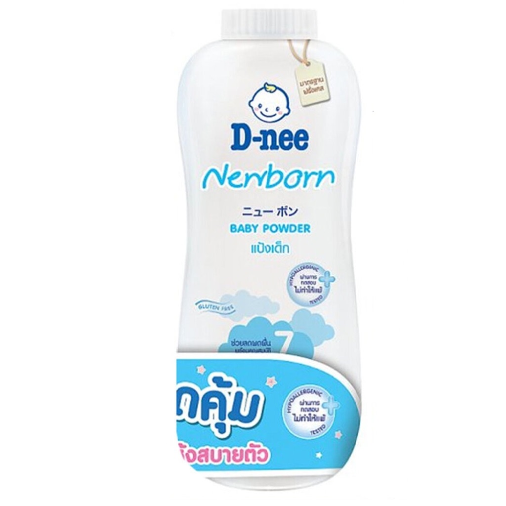(Chính Hãng) Phấn Rôm Dnee Baby Powder 380g Thái Lan