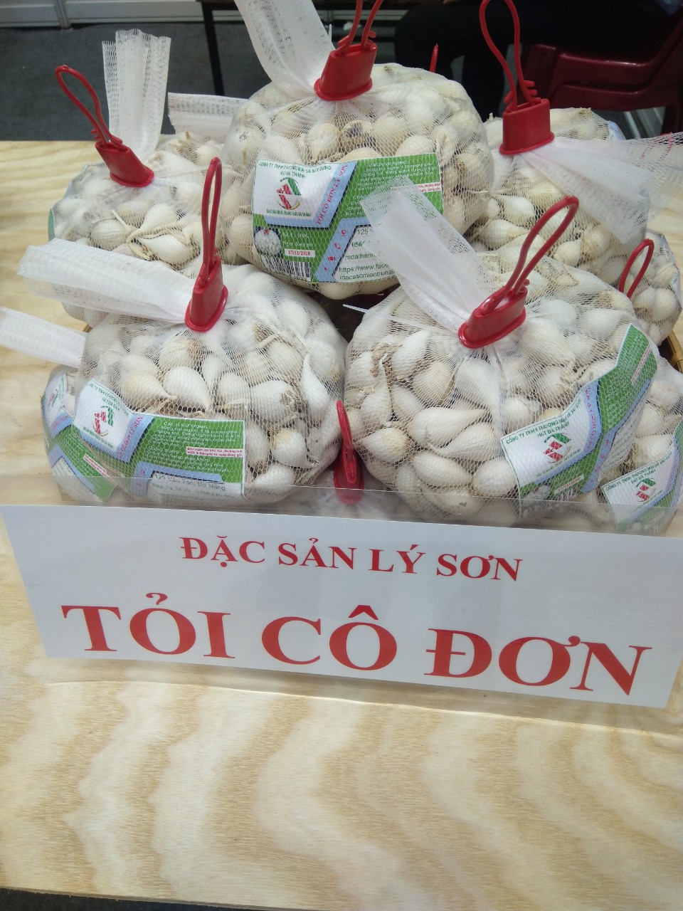 500rg Tỏi một tép lý sơn