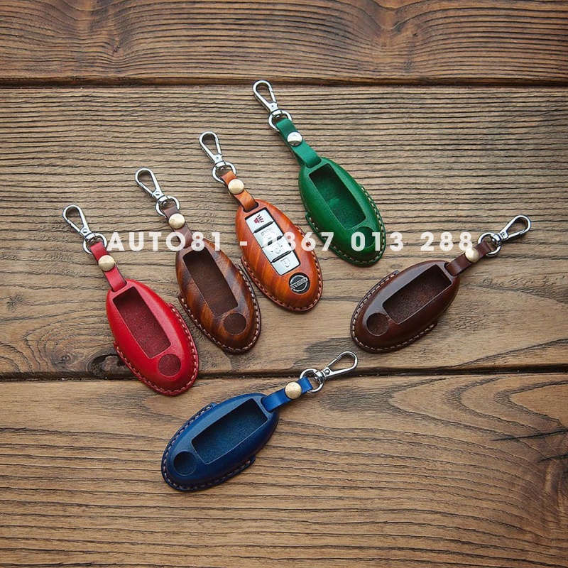 Bao chìa khóa handmade cho xe hơi - Da thật nhập khẩu( ẢNH THẬT)
