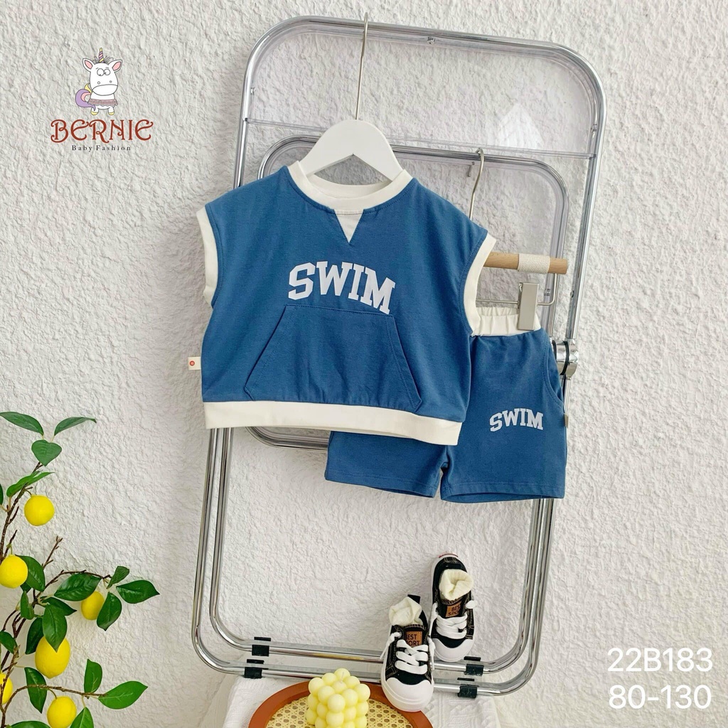 Bộ tay dơi Swim Bernie cho bé trai