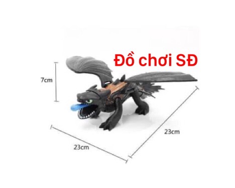 Mô hình con rồng đen - mô ghình trưng bày