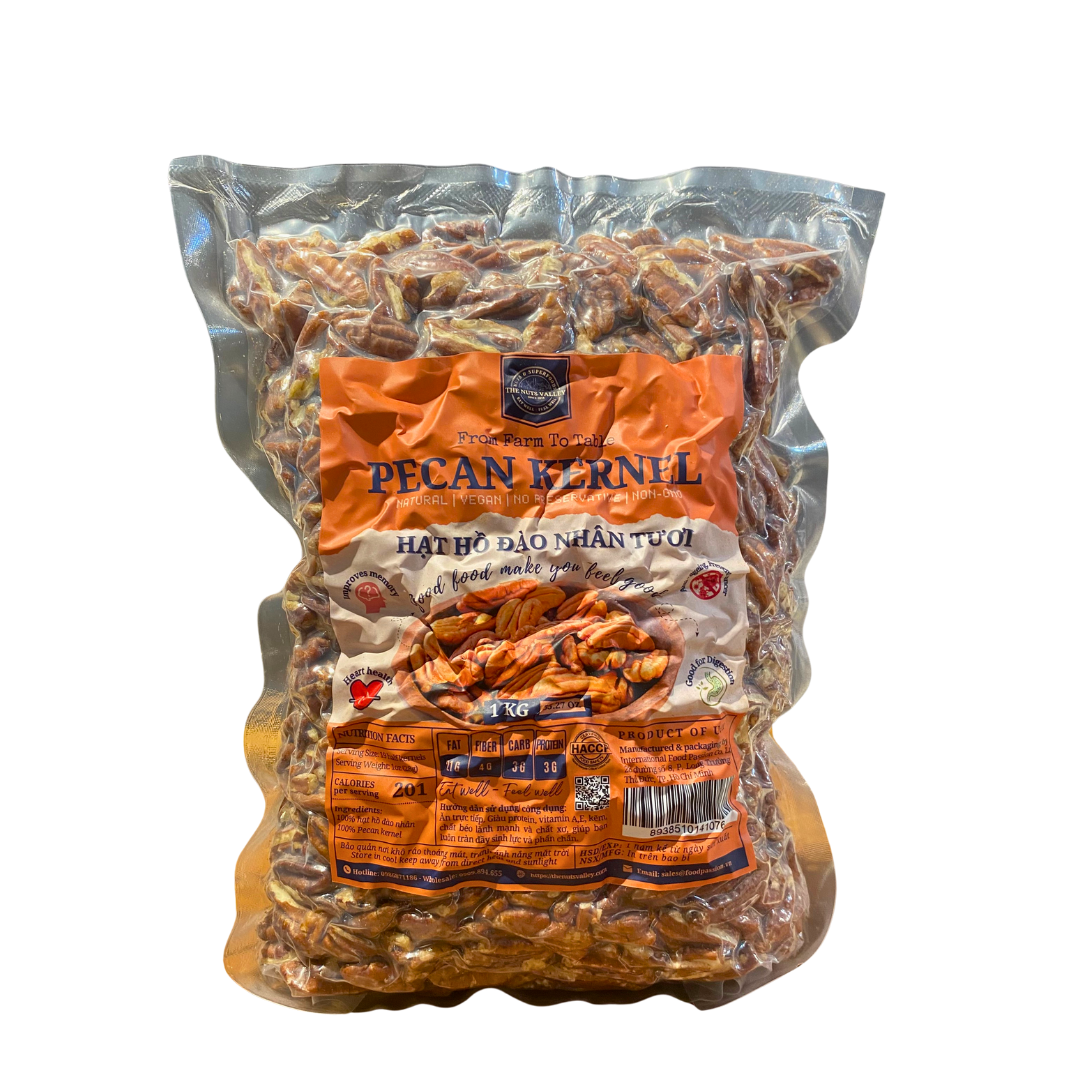 Hạt Hồ Đào Nhân - PECAN KERNEL The Nuts Valley