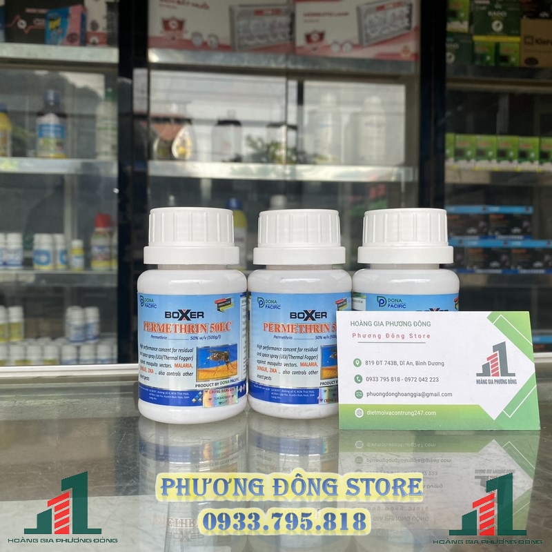 THUỐC DIỆT MUỖI BOXER PERMETHRIN 50EC (100ML)