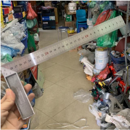 Thước sắt, thước vuông ke góc 30cm Bosi