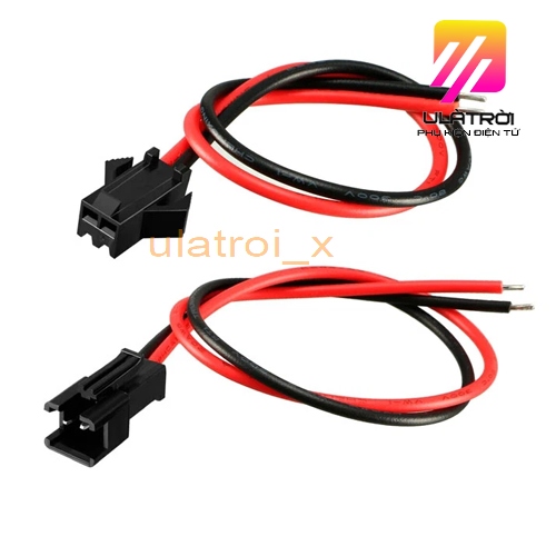 Bộ dây kết nối 2p sm 2.54mm, dây kế nối led 2p