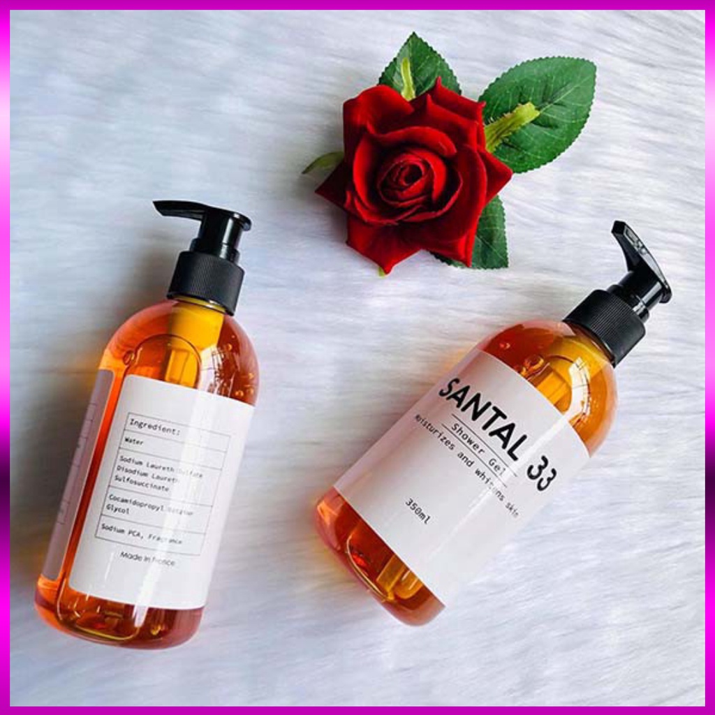 Gel Tắm Santal 33 Pháp 350ml